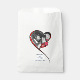 Sachets En Papier Mariage cardiaque