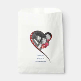 Sachets En Papier Mariage cardiaque