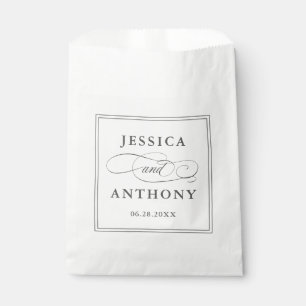 Sachets En Papier Mariage d'affaires élégant ou partie d'engagement