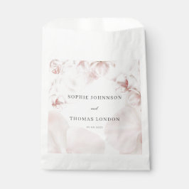 Sachets En Papier Mariage d'aquarelle d'orchidée rose poussiéreux