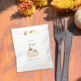 Sachets En Papier Mariage de automne Citrouille crémeux Favoriser le