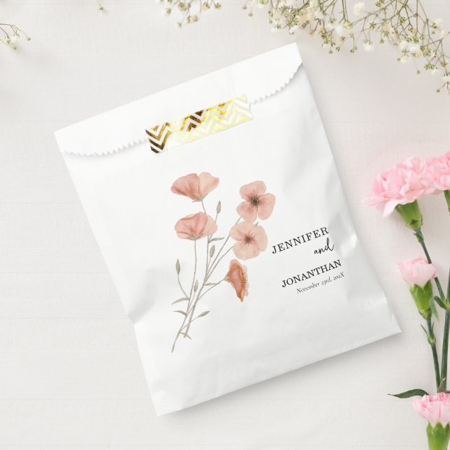 Sachets En Papier Mariage de fleurs d'oranges (Scellé)