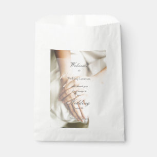 Sachets En Papier Mariage de l'anneau de diamant de mariée