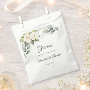 Sachets En Papier Mariage espagnol Eucalyptus