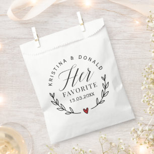 Sachets En Papier Mariage Favoriser Son Sac Faveur Favorite