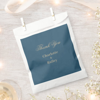 Sachets En Papier Mariage Floral Boho de la Marine