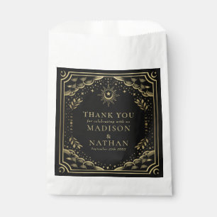 Sachets En Papier Mariage gothique de la carte Tarot