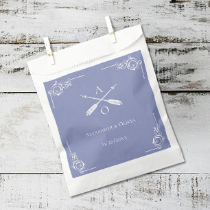 Sachets En Papier Mariage Monogramme et Flèches de périphérie