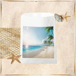 Sachets En Papier Mariage plage