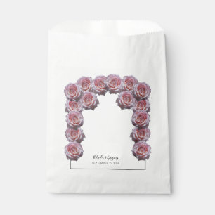 Sachets En Papier Mariage Rose rose clair