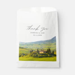 Sachets En Papier Mariage toscane Favor Italie Merci Photo