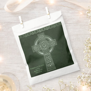 Sachets En Papier Mariage traditionnel irlandais de croix celtique