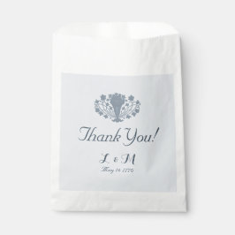 Sachets En Papier Marie Antoinette Rococo Dusty Merci bleu