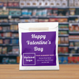 Sachets En Papier Marque Purple Business; Valentine; sac en papier