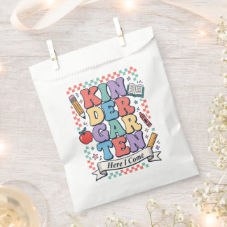 Sachets En Papier Maternelle Rétro Me Voici École