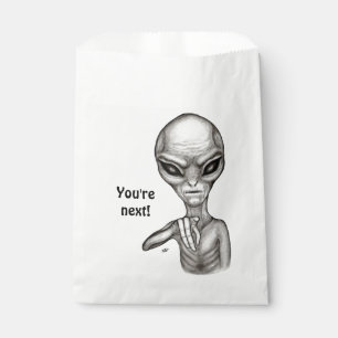 Sachets En Papier Mauvais Alien, Tu es le prochain !