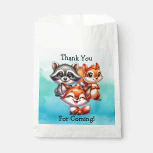 Sachets En Papier Merci Baby shower des créations forestières