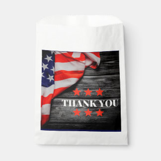 Sachets En Papier Merci patriotique