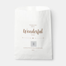 Merci pour une année merveilleuse Logo Entreprise 