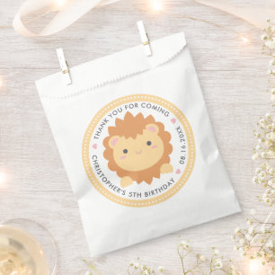 Sachets En Papier Merci Pour Venir Mignonne Anniversaire de enfant L