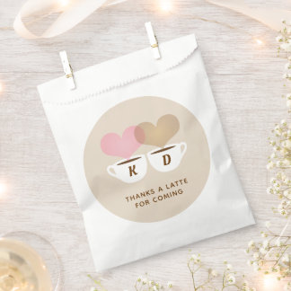 Sachets En Papier Merci Un Dernier Mariage Personnalisé Monogramme I