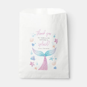 Sachets En Papier Mermaid Anniversaire Merci Fête Favoriser les sac