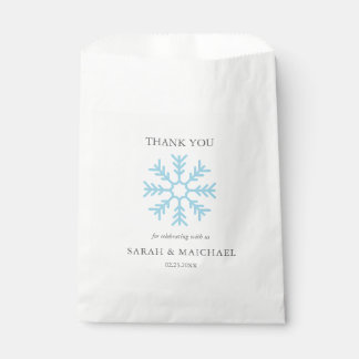 Sachets En Papier Merveilleux Paysage d'Hiver Élégant  Flocons de ne