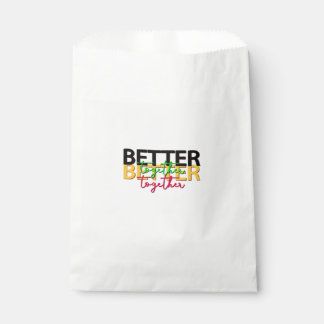 Sachets En Papier Mieux ensemble dans un style familial sincère