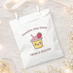 Sachets En Papier Mignons Smoothies de Fruits Tropicaux Magasin de C