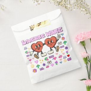 Sachets En Papier Mikitiez personnalisé valentine drôle lovebug logi