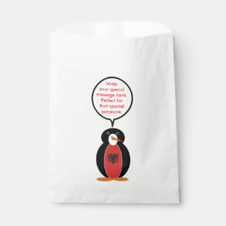 Sachets En Papier Mme Pingouin personnalisée Albanie Papier