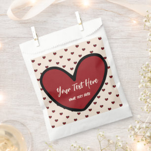 Sachets En Papier Modèle de fournitures de fête de styliste amusant