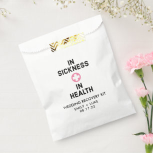 Sachets En Papier Moderne DANS LA MALADIE ET LA SANTÉ Mariage Récupé