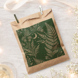 Sachets En Papier Moon Fern Botanical Favor Bags
