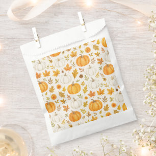 Sachets En Papier Motif Citrouille mignon Thanksgiving
