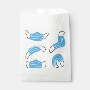 Sachets En Papier motif de masque Médicale