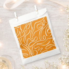 Sachets En Papier Motif Vibes Abstrait
