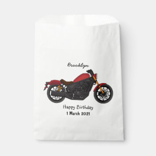 Sachets En Papier moto de style croiseur cool