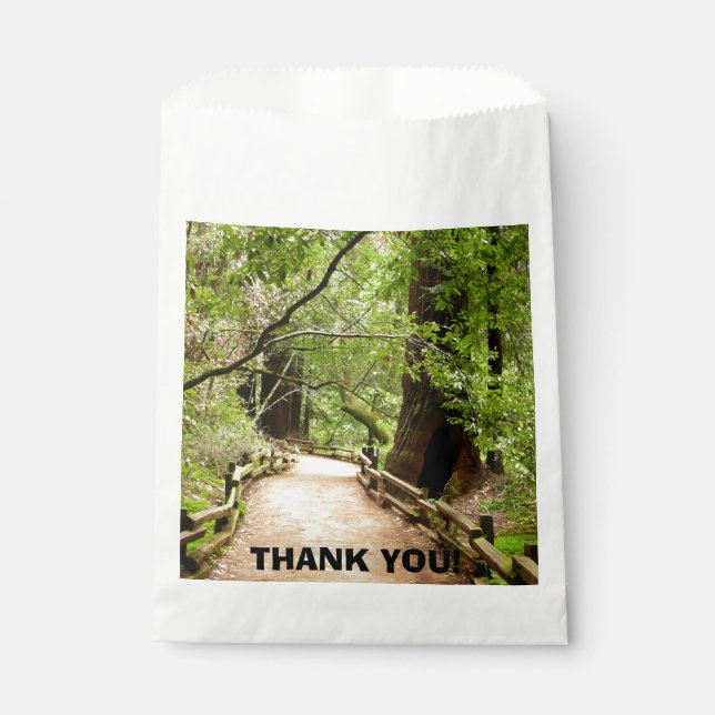 Sachets En Papier Muir Woods Path II Nature Photography (Devant)