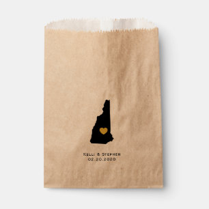 Sachets En Papier New Hampshire Wedding Favor Treat Sacks, Cadeaux