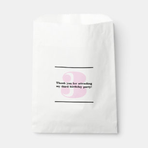 Sachets En Papier Nombre d'anniversaire