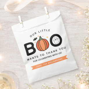 Sachets En Papier Notre petit Boo Halloween fête d'anniversaire Mer