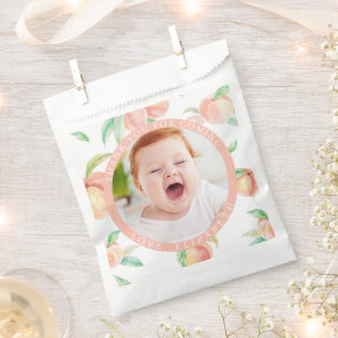 Sachets En Papier Notre petite pêche douce est une fille premier ann