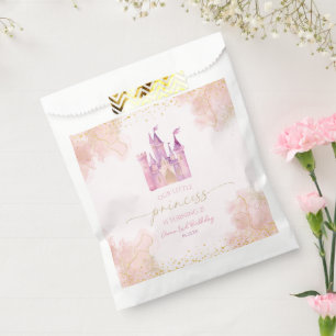 Sachets En Papier Notre petite princesse Château Royal Fête d'annive