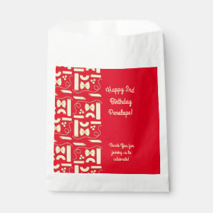 Sachets En Papier Nouilles Pâtes Enfants 1er anniversaire Italien