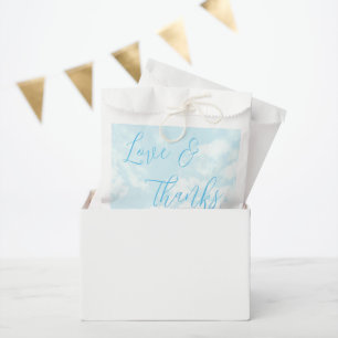 Sachets En Papier Nous sommes sur le Baby shower Cloud Nine