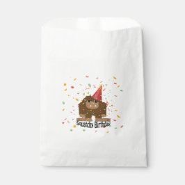 Sachets En Papier Nouvel anniversaire de la petite Squatcha Bigfoot