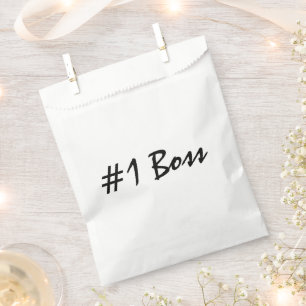 Sachets En Papier Numéro 1 Boss Personnaliser