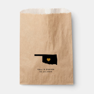 Sachets En Papier Oklahoma Wedding Favor Treat Sacks, Cadeaux