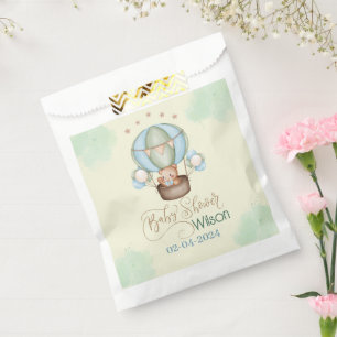 Sachets En Papier on peut attendre baby shower bear